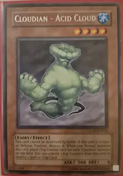 YuGiOh Cloudian - Acid Cloud Rare GLAS-EN010 - Image 1