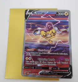 Pokemon Trading Card TCG Raikou V Card Crown Zenith GG41/GG70 #Live - Image 2