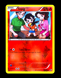 2013 Pokemon TEPIG Legendary Treasures REVERSE HOLO Black & White Card 25/113 NM - Image 1