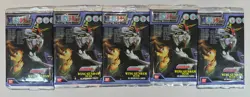 Gundam M.S. War Trading Cards - Wing Gundam Team- Sealed Booster Pack - Lot of 5 - Image 1