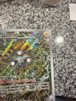 Pokemon TCG Magneton SVP 159 Promo Card Surging Sparks POKEMON CENTER STAMPED NM - Image 4