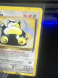 Pokemon TCG Snorlax Card 30/130 Base Set 2 Vintage Non-Holo Rare - Image 3