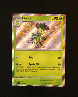 Pokemon Card TCG - Dolliv 103/091 - Paldean Fates - Baby Shiny Rare - NM ? - Image 1