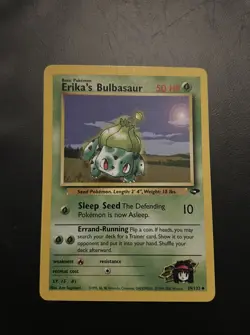 Pokemon TCG Erika's Bulbasaur Gym Challenge Card 39/132 Regular - Image 1