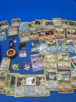 Vintage Pokemon Huge Lot 90s Cards Puzzles & More - Image 3