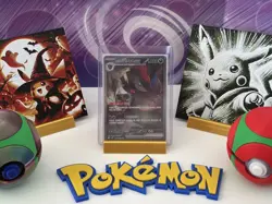 N's Zoroark ex SAR 127/100 Battle Partners Korean Pokemon Card M/NM pack fresh - Image 1