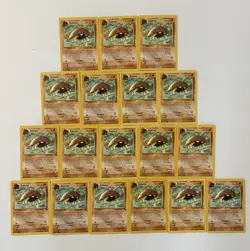 🔥 Pokemon Kabuto Fossil Set 16 Card Lot 🔥 KABUTO KING 🤴 - Image 1