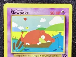 Slowpoke (67/82) ~ LP+ [Team Rocket Unlimited] Vintage 2000 -WotC- Pokemon Card - Image 2