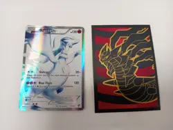 Pokemon Reshiram Holo Card 113/114 Black & White with Sleeve #LIVE - Image 1
