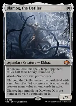 MTG English Ulamog, the Defiler NM Normal Modern Horizons 3 - Image 1