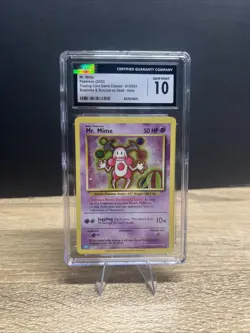 Pokemon Mr. Mime Holo #013/034 Trading Card Game Classic 2023 - CGC 10 Gem Mint - Image 1