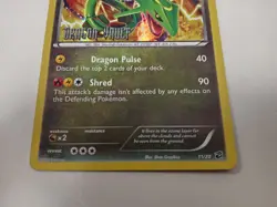 Rayquaza Holo Rare 11/20 Dragon Vault Pokemon Card with Sleeve #LIVE - Image 3