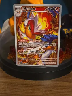 Infernape Illustration Twilight Masquerade Pokemon TCG Card 173/167 - Image 1