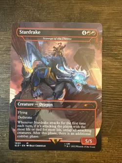 MTG Stardrake - Scourge of the Throne (Borderless) - 1033 / English / Near Mint - Image 1