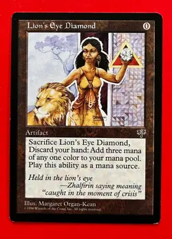 MTG - Lion's Eye Diamond - Mirage - Image 1