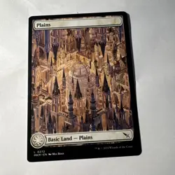MTG Murders at Karlov Manor FULL ART L Plains #0272 - Image 1