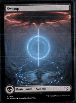 Swamp 287 Full Art NM-Mint MTG Magic The Gathering - Image 1