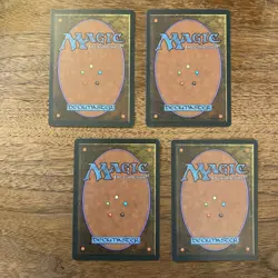 4x Forget NM+ NEVER PLAYED MTG Homelands Magic x4 1995 VINTAGE FREE SHIPPING - Image 2