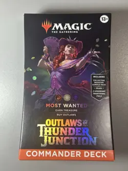 Most Wanted - Outlaws of Thunder Junction Commander Deck MTG EDH Olivia Precon - Image 1