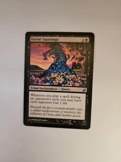 Faerie Tauntings [Lorwyn] Magic MTG - Image 1