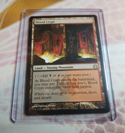 Blood Crypt - Return to Ravnica RTR MTG Magic - Near Mint Shockland - Image 1