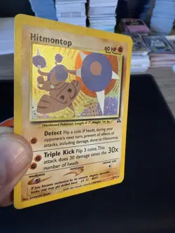 Pokemon TCG: Hitmontop (3/75), Neo Discovery, Rare Holo, Unlimited, DMG - Image 3