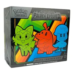 Paldea Evolved Elite Trainer Box ETB Sealed Scarlet Violet Pokemon TCG - Image 1