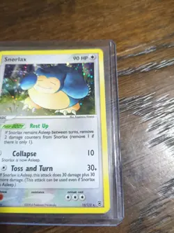 2004 Pokemon TCG Snorlax (Holo) 15/112 -LP- FireRed & LeafGreen - Image 2