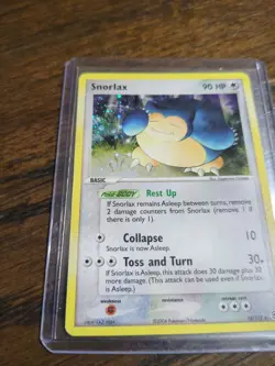 2004 Pokemon TCG Snorlax (Holo) 15/112 -LP- FireRed & LeafGreen - Image 3