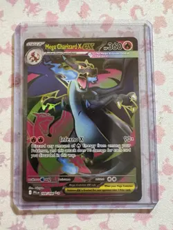 Pokemon TCG Mega Charizard X ex 109/094 Phantasmal Flames Ultra Rare - Image 1