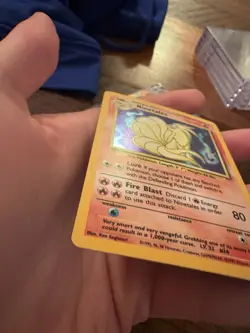 Pokemon TCG Ninetales Base Set 12/102 Holo Unlimited Holo Rare - Image 3