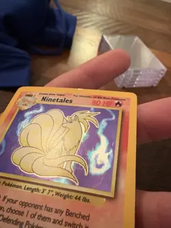Pokemon TCG Ninetales Base Set 12/102 Holo Unlimited Holo Rare - Image 4