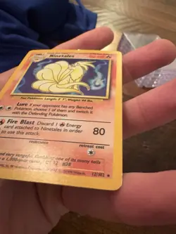 Pokemon TCG Ninetales Base Set 12/102 Holo Unlimited Holo Rare - Image 5