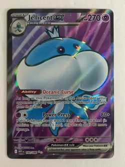 Pokemon TCG White Flare Full Art Jellicent EX 160/086 Near Mint - Image 1