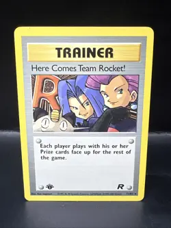 Pokemon Team Rocket 1st Edition Here Comes Team Rocket! 71/82 - Image 1