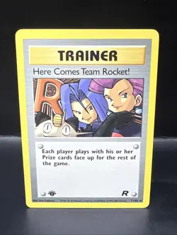 Pokemon Team Rocket 1st Edition Here Comes Team Rocket! 71/82 - Image 2