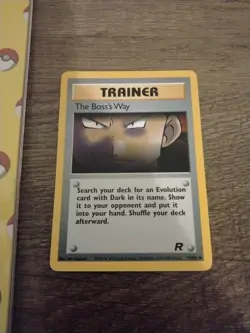 Pokemon TCG The Boss's Way Team Rocket 73 Regular Unlimited Uncommon NM - Image 1