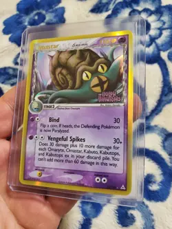 LP Omastar Delta Species 13/110 Ex Holon Phantoms Reverse Holo/Foil Pokemon 2006 - Image 2