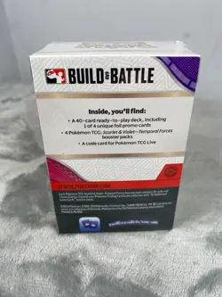 Pokemon SV5 Temporal Forces Build & Battle Kit - FACTORY SEALED - Image 3