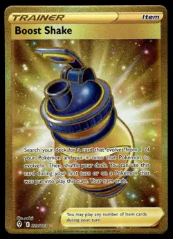Pokemon TCG SWSH07: Evolving Skies #229/203 Boost Shake (Secret) NM - Image 1