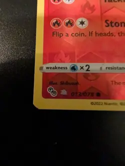 Numel (Peelable Ditto) Reverse Holo Pokemon GO 013/078 NM Pokemon TCG - Image 2