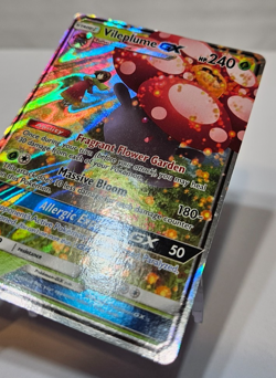 Vileplume GX 4/236 Ultra Rare Sun & Moon Cosmic Eclipse Pokemon 661 - Image 2