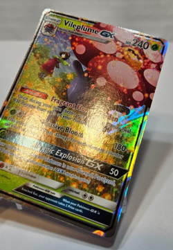Vileplume GX 4/236 Ultra Rare Sun & Moon Cosmic Eclipse Pokemon 661 - Image 3