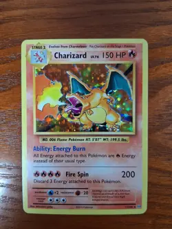 Charizard 11/108 XY Evolutions, Pokemon TCG, Holo Rare NM Near Mint Condition - Image 1
