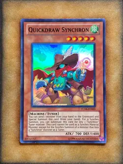 Yugioh Quickdraw Synchron TU06-EN005 Super Rare NM - Image 1
