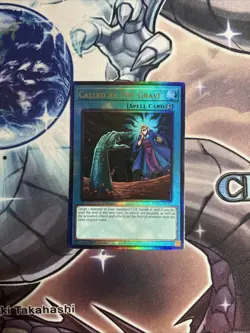 (AY) Yugioh Called by the Grave - RA01-EN057 - Prismatic Ultimate Rare 1st VLP - Image 1