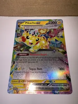 Pikachu EX 057/191 (NM Condition) English Pokemon Cards - Image 1
