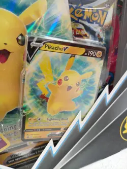 Pokemon TCG Pikachu VBox Set Factory Sealed Collectible Trading Cards #Live - Image 4