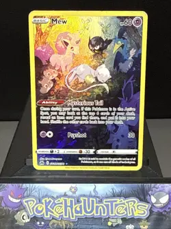 Pokemon Card Mew GG10/GG70 Crown Zenith Galarian Gallery Played - Image 1