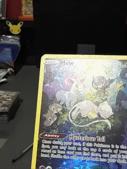 Pokemon Card Mew GG10/GG70 Crown Zenith Galarian Gallery Played - Image 3